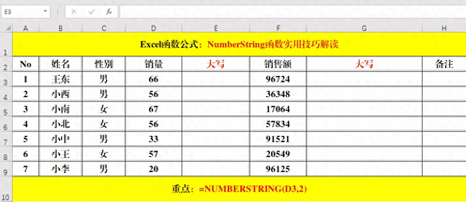 实用干货：数字大写或读写转换技巧解读！